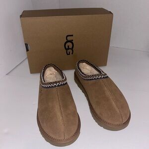 UGG Women's Tan Suede Loafers